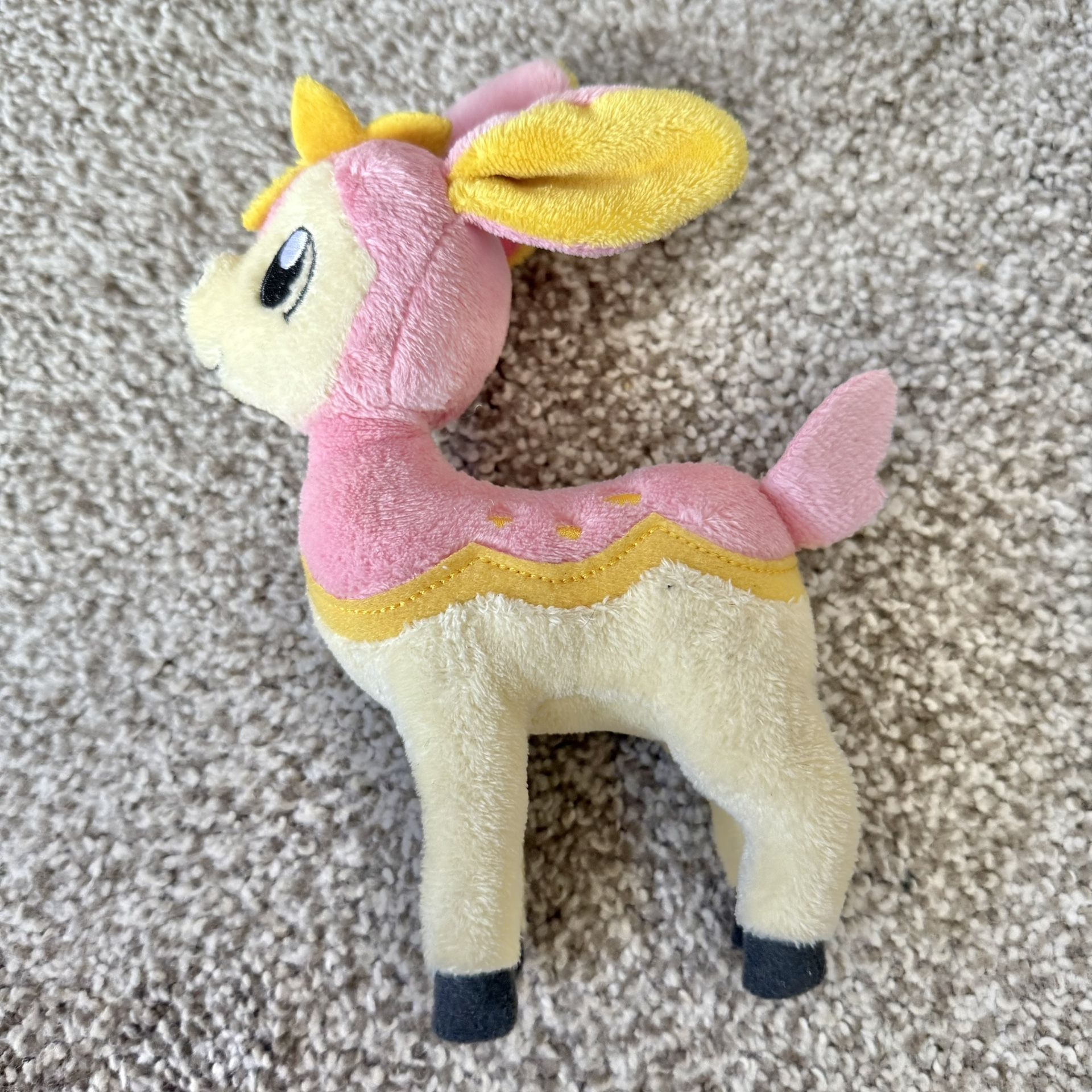 Vintage Pokemon Jakks Pacific Deerling Spring Plush