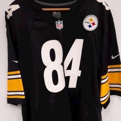 Nike Steelers #84 Antonio Brown 2XL Jersey