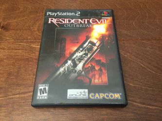 Resident Evil Outbreak PlayStation 2 PS2