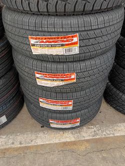 265/70R16 ARROYO ECO PRO HT New tires and for 4 llantas nuevas instaladas y balanceadas open day 7