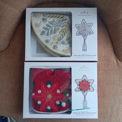 Mini Tree Topper And Skirts 