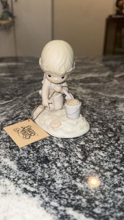 1993 Enesco Precious Moments “His Little Treasure” Figurine