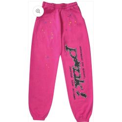 Sp5der P*nk Sweatpants 'Pink’
