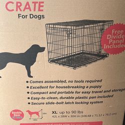 XL 2 Door Dog Cage 