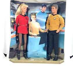 Mattel Barbie And Ken Star Trek