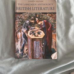 Longman Anthology Of British Literature 4th Edition