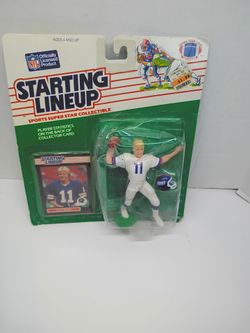 Kenner Starting Lineup Phil Simms New York Giants NFL Figure 1989 Sealed Vintage