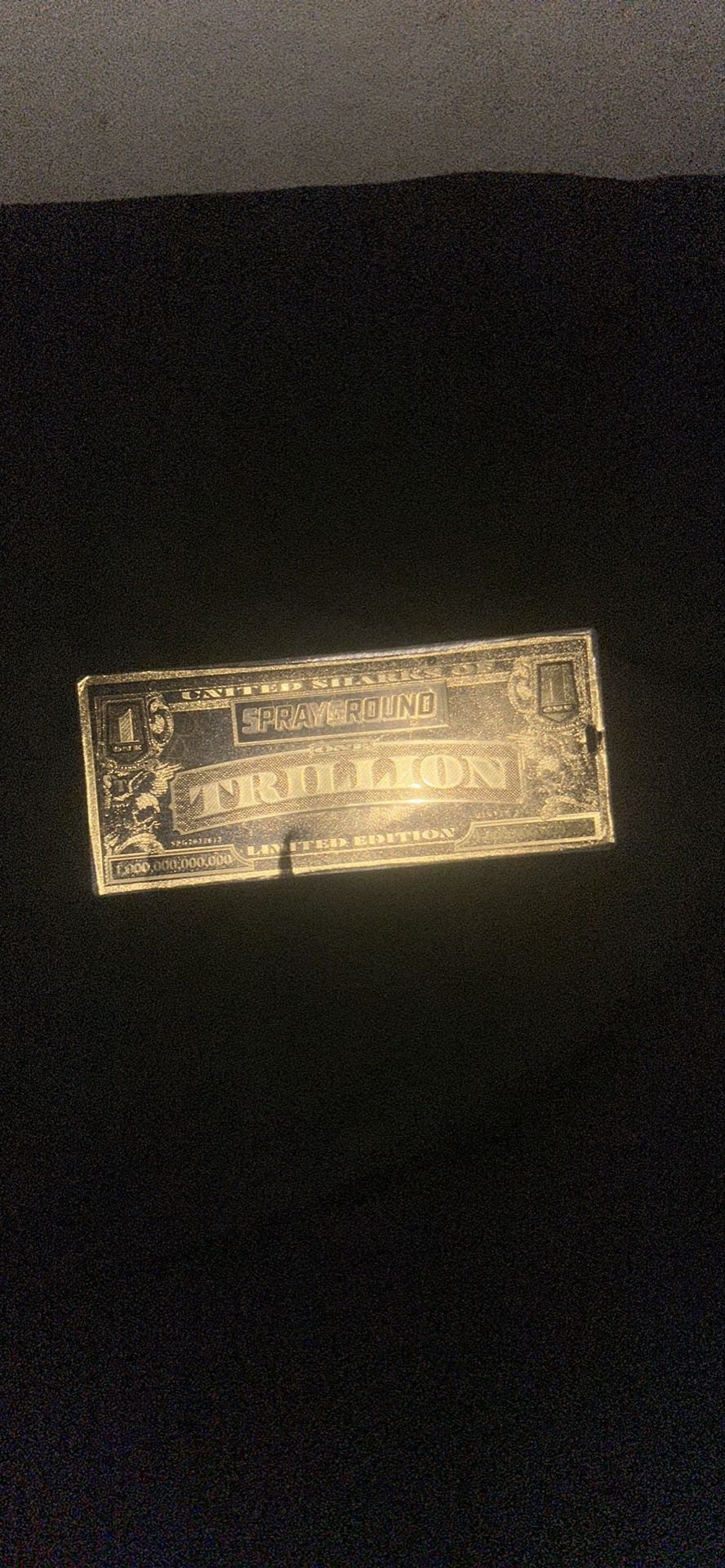 Golden Spray Ground Ticket