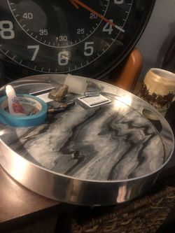 Marble center tray