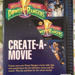 Power rangers computer game RARE!