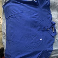 US POLO ASSN  Blue Polo Short Sleeve Shirt