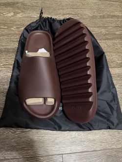 Yeezy slides YS-01 fudge