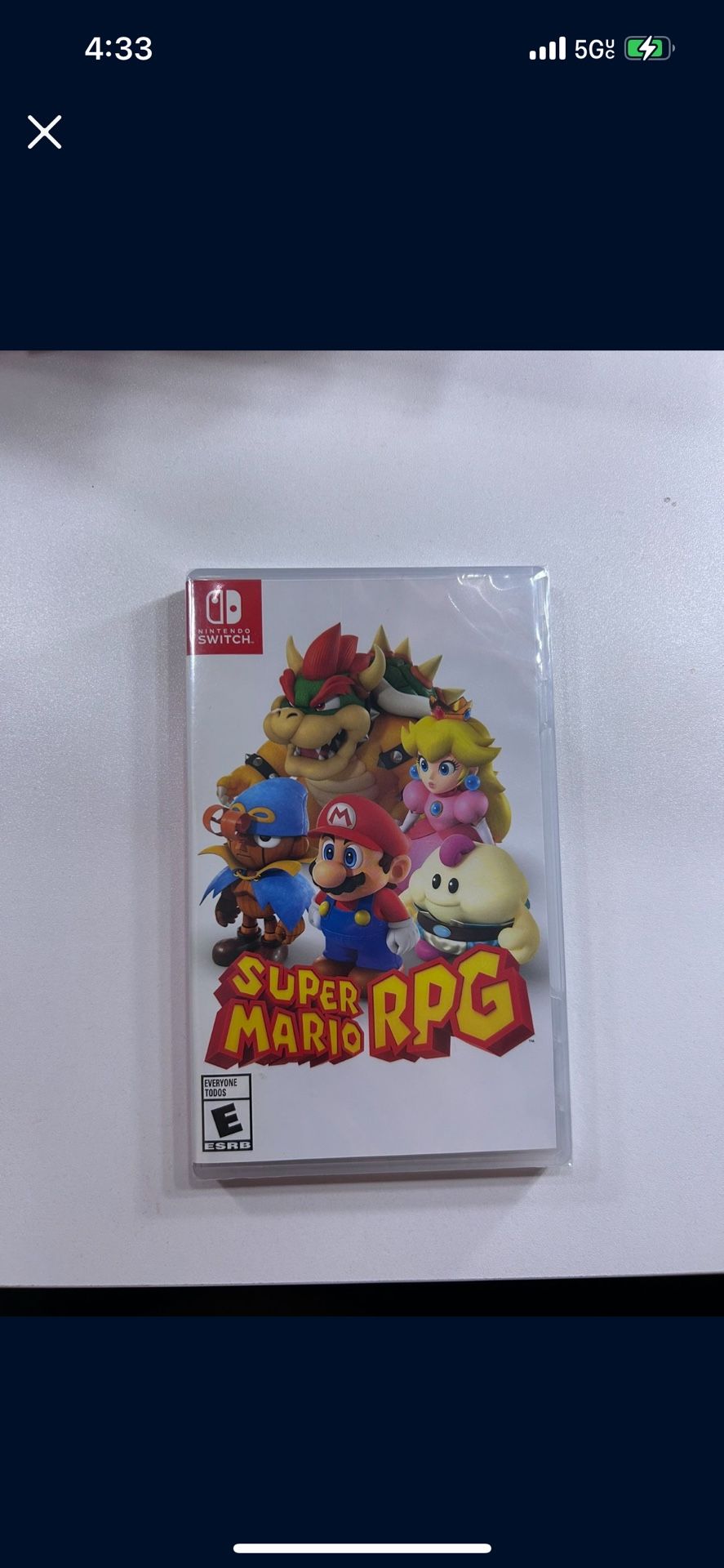 Nintendo Switch Super Mario RPG