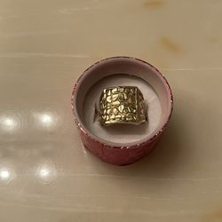 Gold Nugget Ring