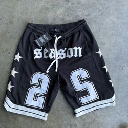 Boohooman Sz Large MENS Varsity Basketball Shorts Brand New Basketball