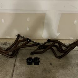 Shorty Headers For A G Body And Motor Mount 