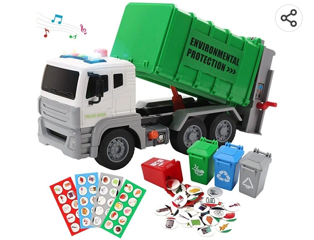 Brand New Cute Store Garbage Truck
