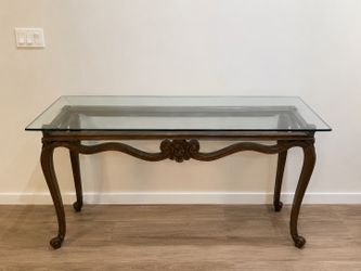 Glass table