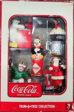 Coca Cola Trim-A-Tree Ornament Collection