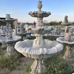 New Fountain Made Out Of Cement Perfect Gift 