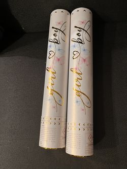 Gender Reveal Confetti Poppers *BOY ONLY*