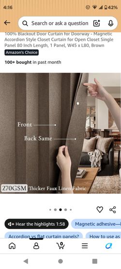 Brand new never used and still in box curtains