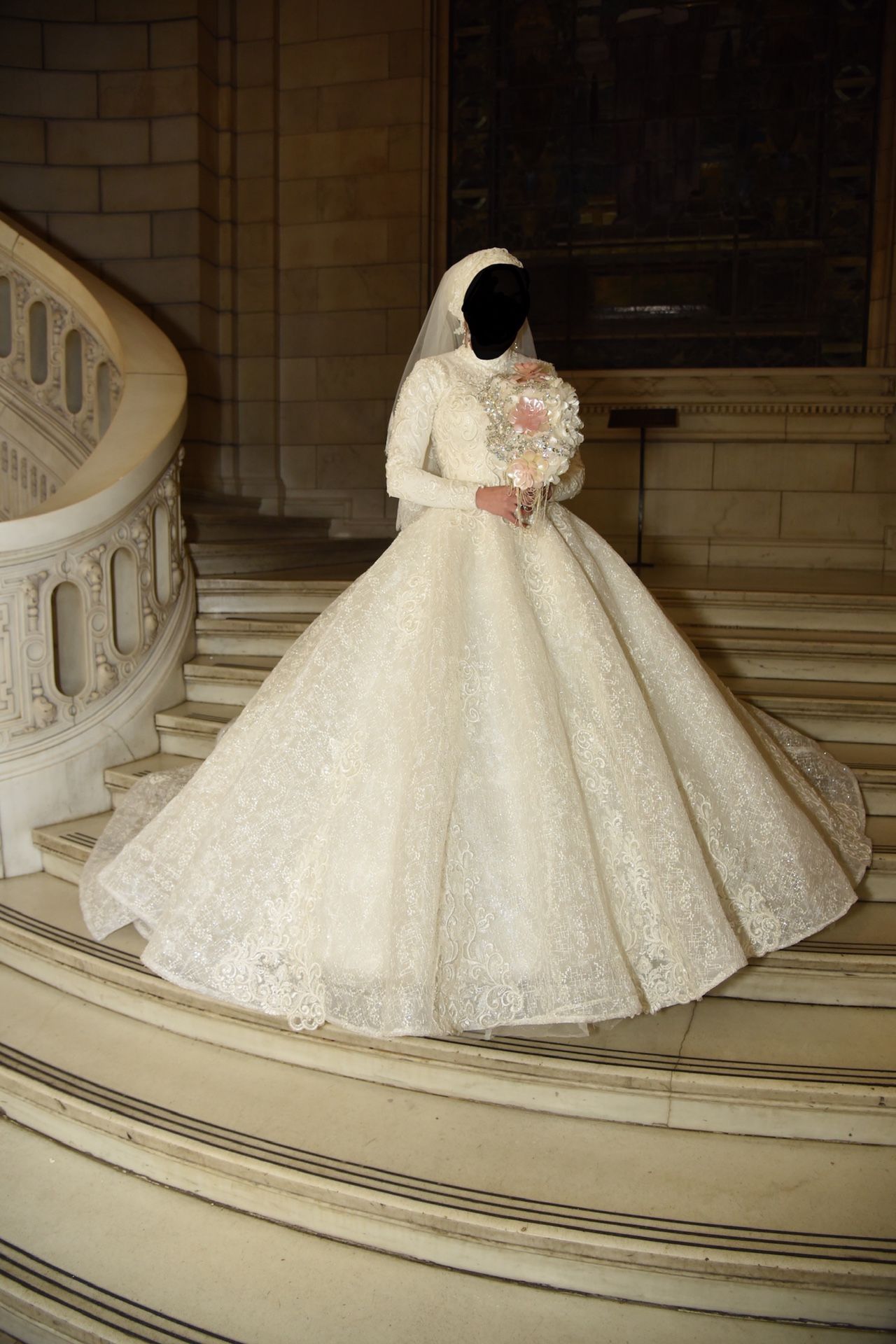 Muslim wedding dress