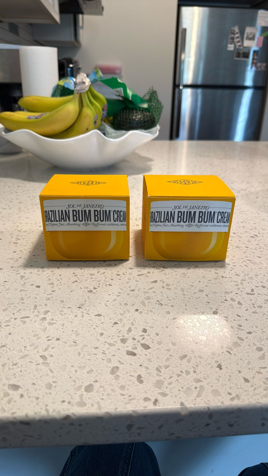 Two brand new Brazilian Bum Bum creams