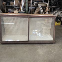 Antique display cabinet