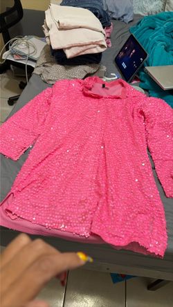Pink dress