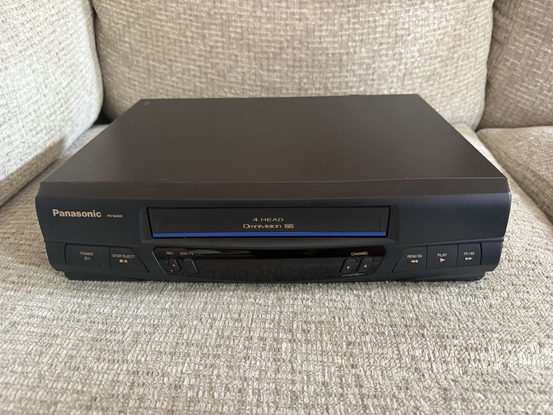 Panasonic PV-9400 VHS VCR Player 4-Head Omnivision Blue Line TESTED Working