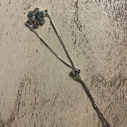 Flower Charm Bracelet 