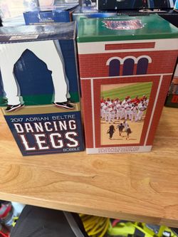 Texas Rangers Adrian Beltre Dancing Legs Bobblehead & The 3000 Hit Bundle New!!! Texas Rangers Adrian Beltre 3000th Hit Bobblehead Top Moments of Glo