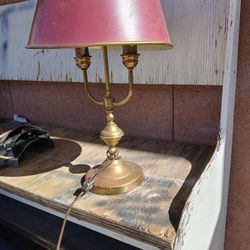 Vintage Brass Lamp
