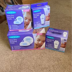 Breast Milk Storage And Nursing Pads