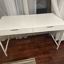 White Ikea Alex Desk Used