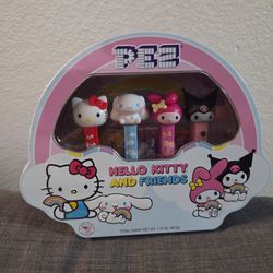 Hello Kitty Pez tin