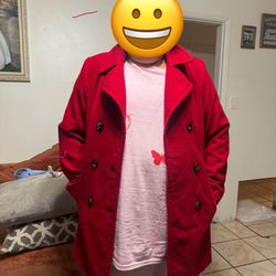 Woman’s Anne Klein double breasted peacoat size XL