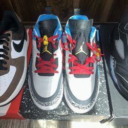 Jordan Spizike & Air Force 1 Low Brown 