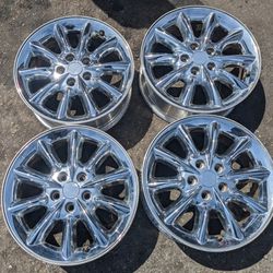 Set Of 4 Used 17-inch Wheels