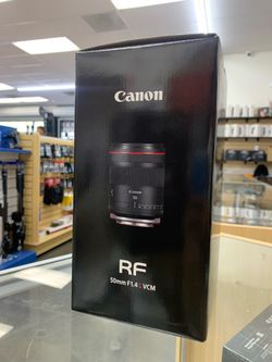 Canon RF 50 1.4 VCM limited time sale