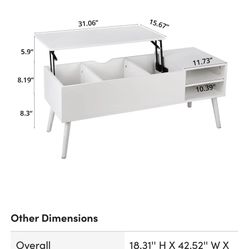 coffee table storage 
