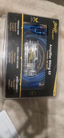 Amplifier Wiring Kit