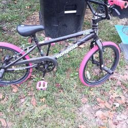 Girls 20 Inch BMX Bike 