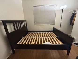 Full Bed Frame + Slats (Ikea)