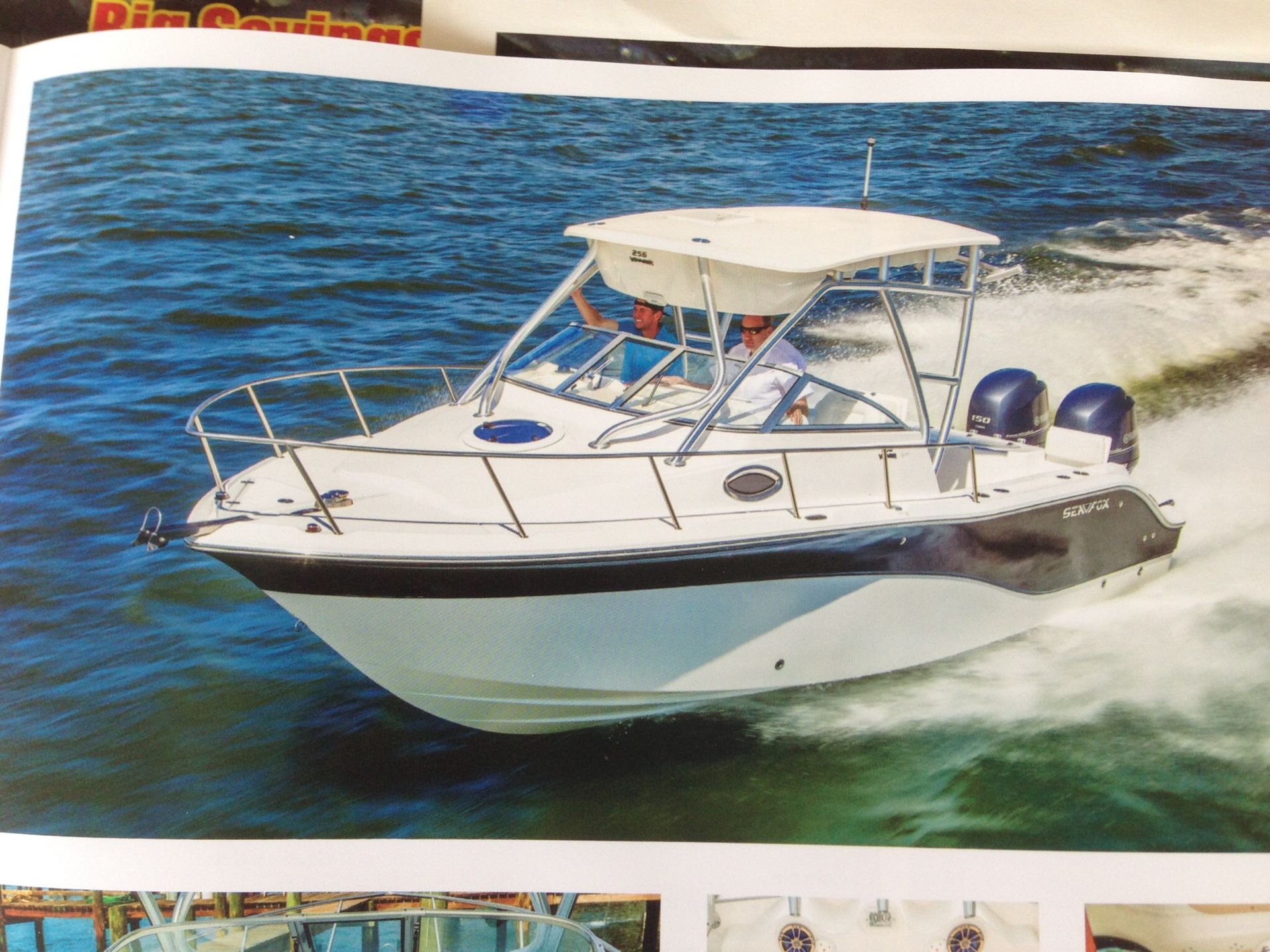 2014 Seafox Voyager 256WA