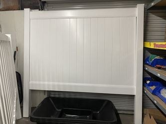 6’x8’ Vinyl Fence - Cheaper Kit Than H depot