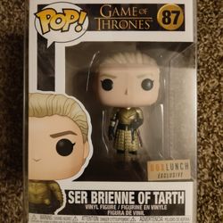 Set Brienne Of Tarth Funko Pop Game Of Thrones Box Lunch Exclusive