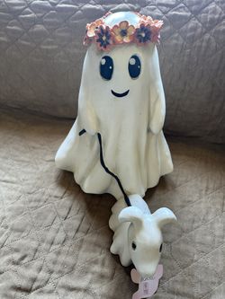 Ghost Walking Dog And There Ghost Dogs