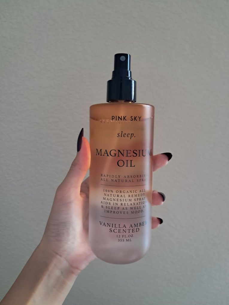 Pink Sky-sleep Vanilla And Amber Magnesium Spray